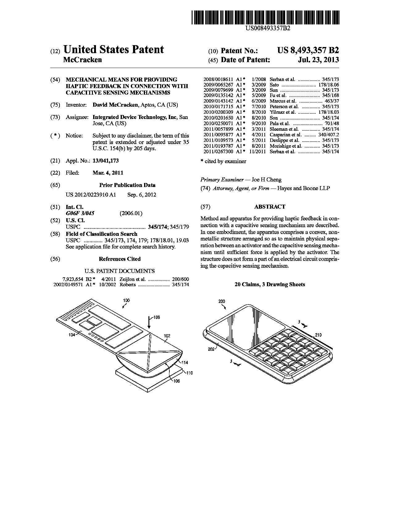 haptic patent